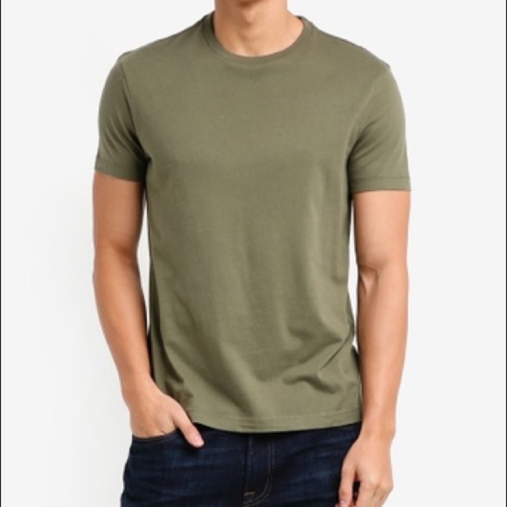 Olive green J. Crew men’s T-shirt